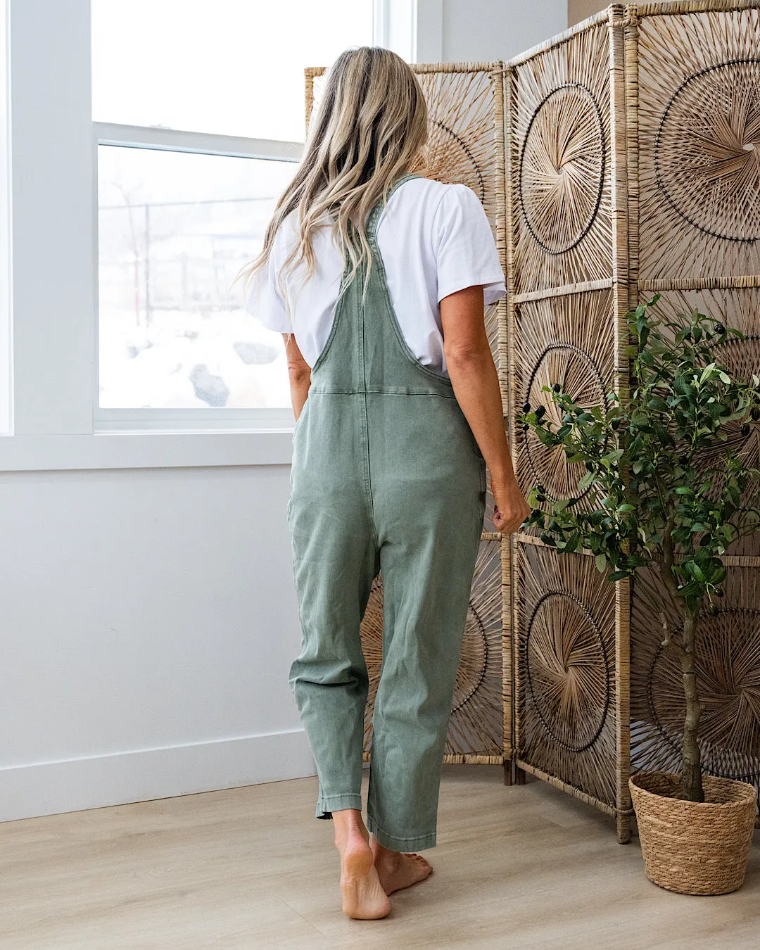 Lucinda Overalls - Olive