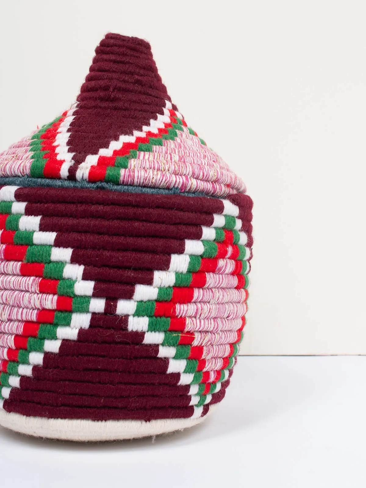 Moroccan Wool Pot, No.325