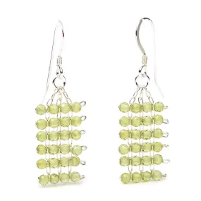 Peridot Earrings with Sterling Silver Ear Wires