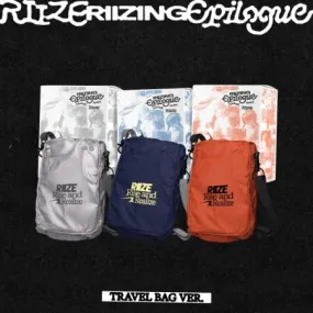 (PRE-ORDER) RIIZE - [RIIZING : EPILOGUE] 1st Mini Album SMART ALBUM LIMITED Edition TRAVEL BAG BRIIZE NAVY (B) Version