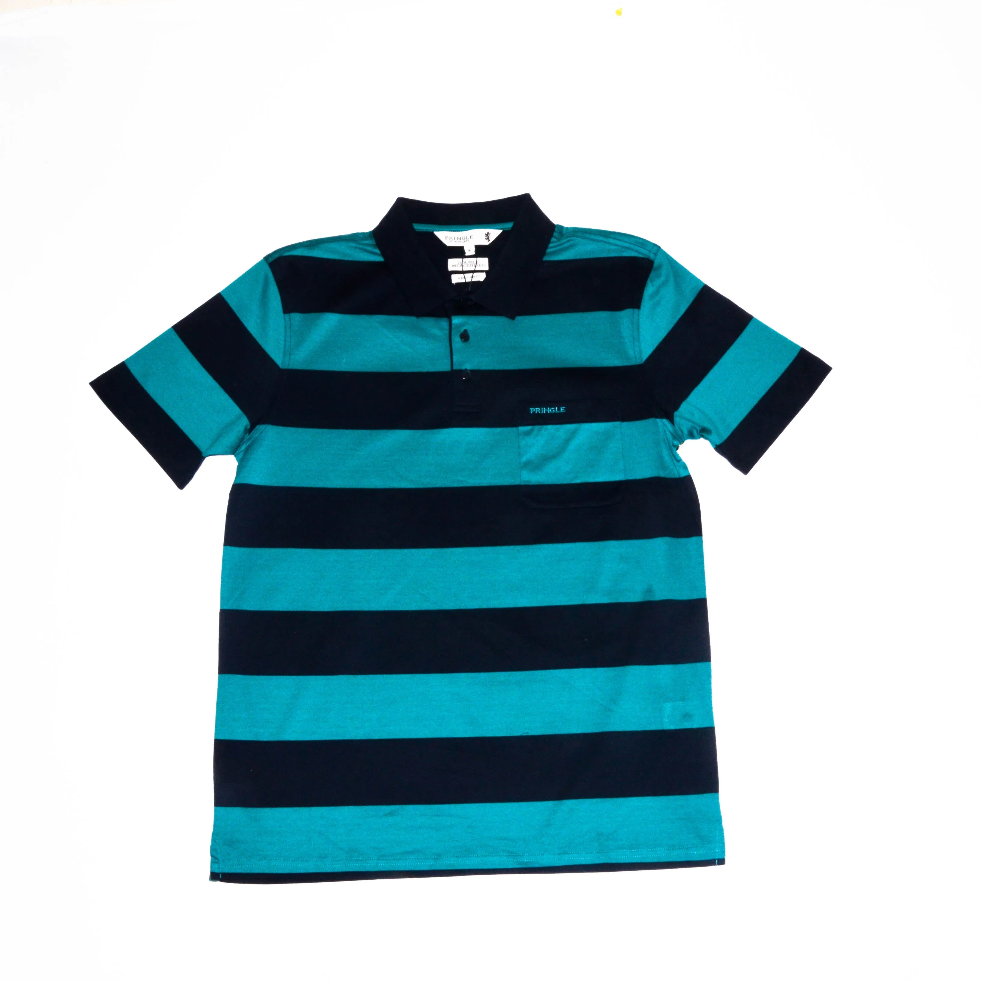 Pringle Teal Double Mercerized Golfer