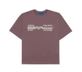 QUADRO CREATIONS - Patience T-shirt "Brown"