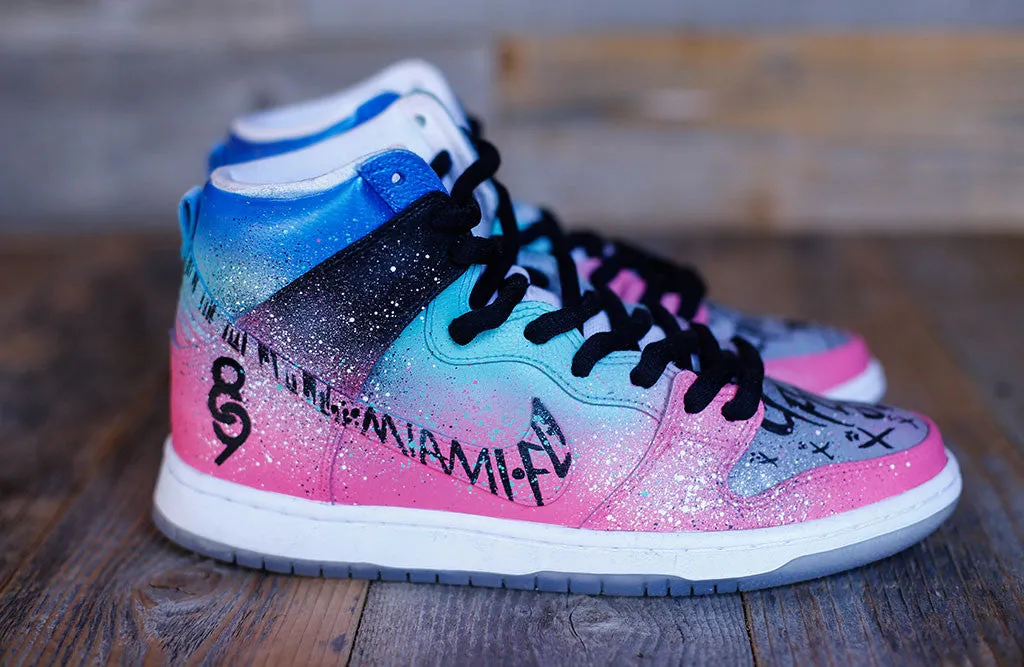 "Miami" Custom Nike SB Dunk By Dez Customz