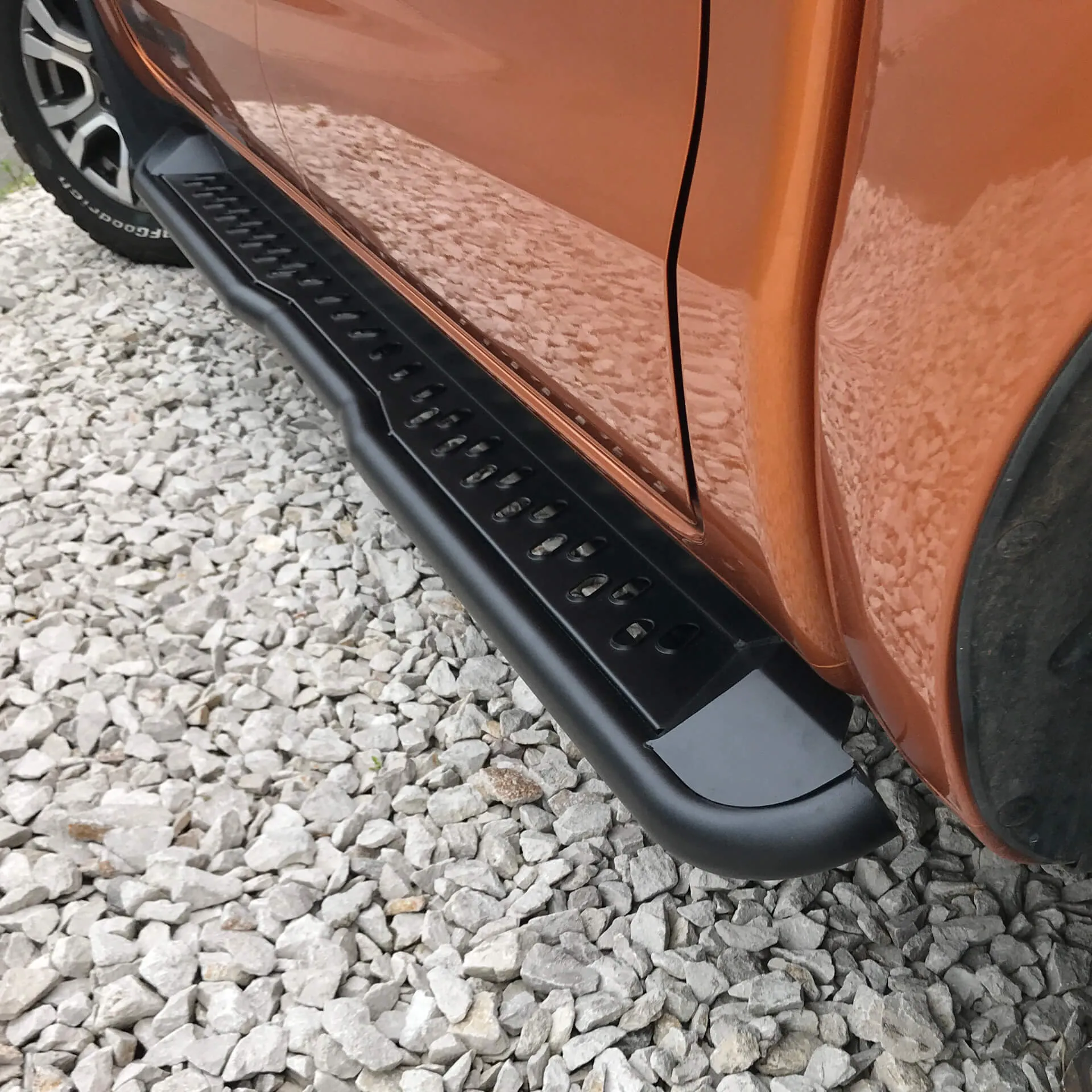 RockSlider Side Steps Running Boards for Mitsubishi L200 Double Cab 2015 