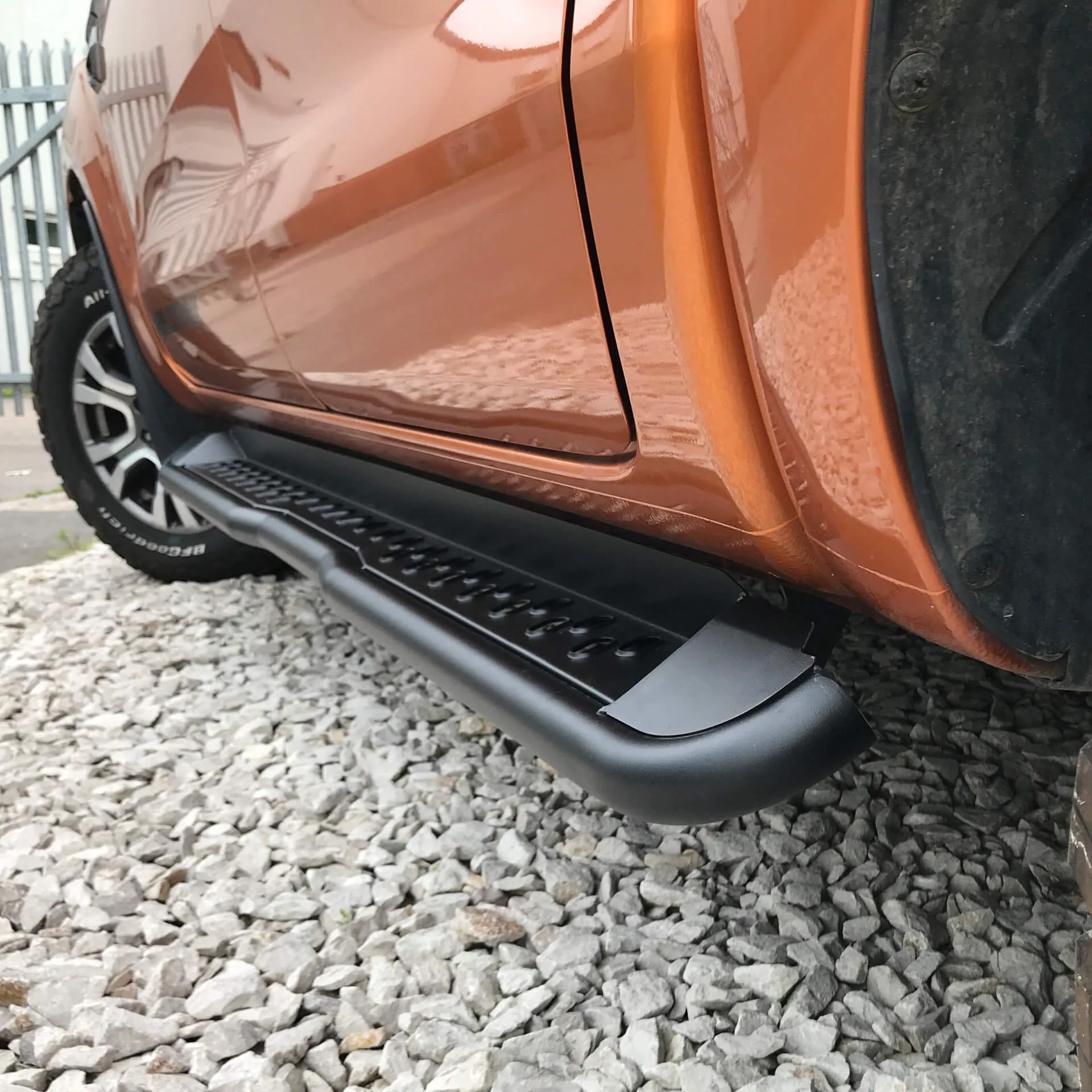 RockSlider Side Steps Running Boards for Mitsubishi L200 Double Cab 2015 