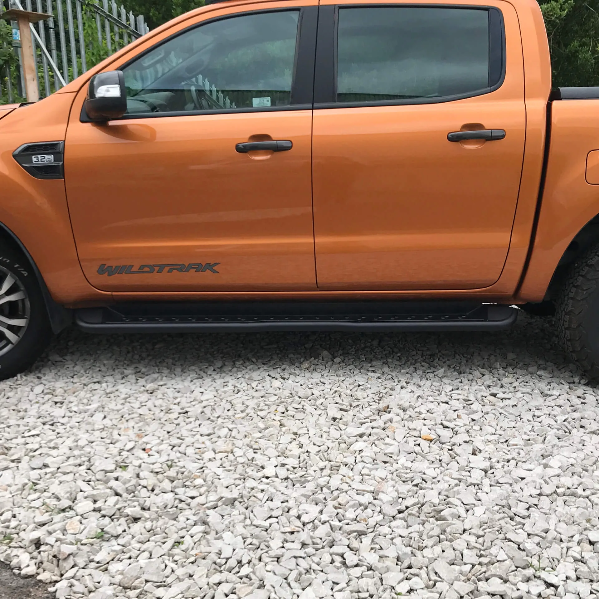 RockSlider Side Steps Running Boards for Mitsubishi L200 Double Cab 2015 