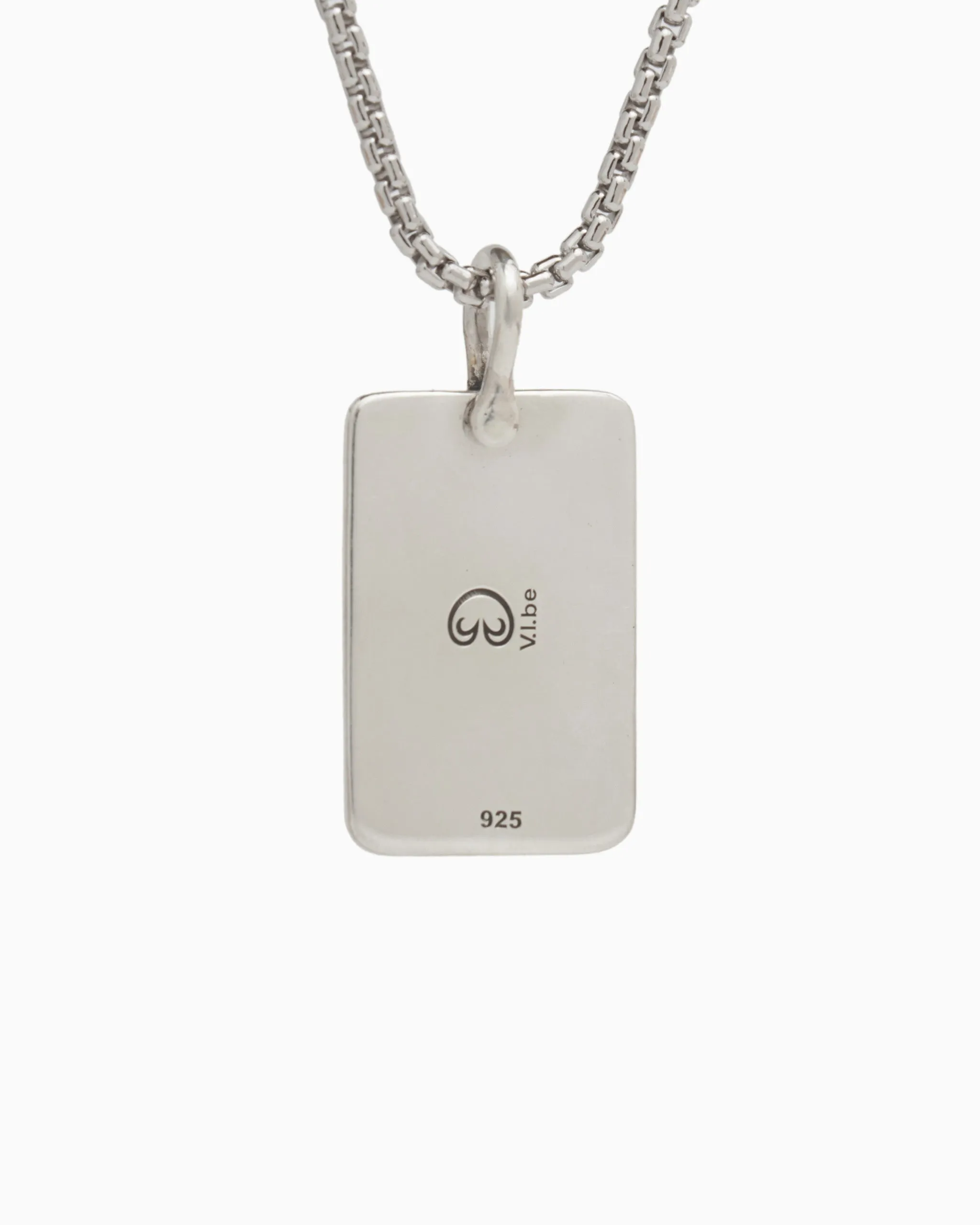 Skull & St. John Coordinates Pendant