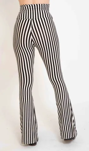 Stripe Party Flare Pants