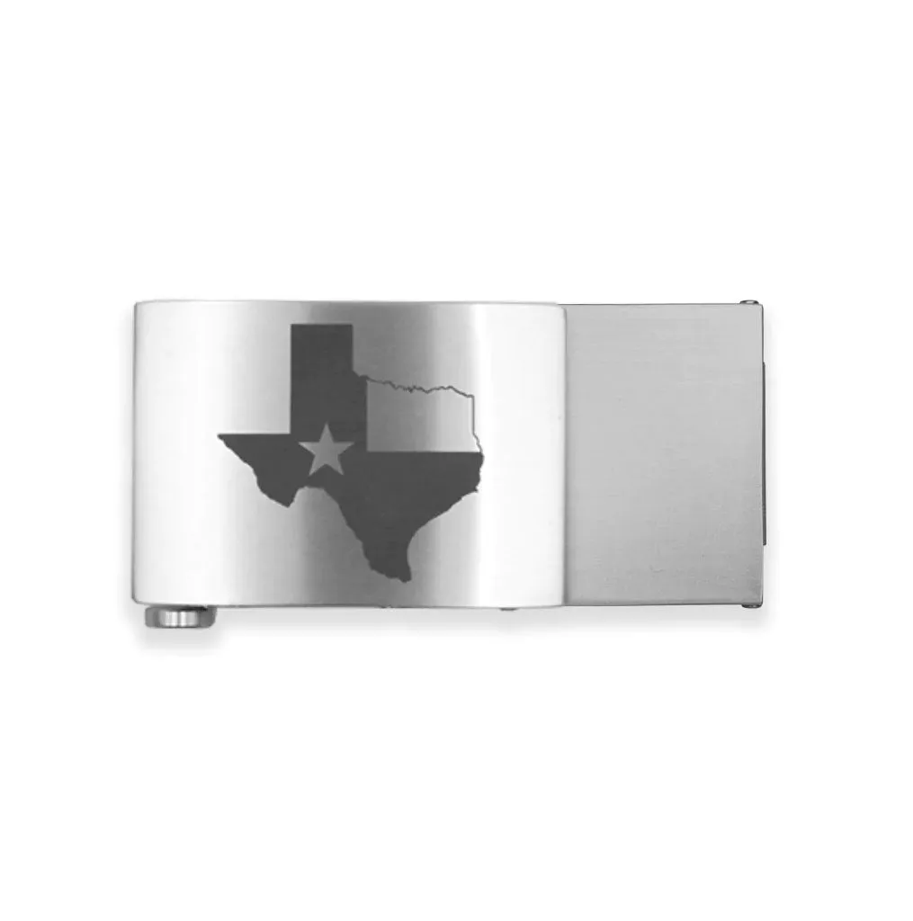 TEXAS ENGRAVED BUCKLE | USA MADE TACTICAL GUN BELT 1.5"