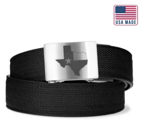 TEXAS ENGRAVED BUCKLE | USA MADE TACTICAL GUN BELT 1.5"