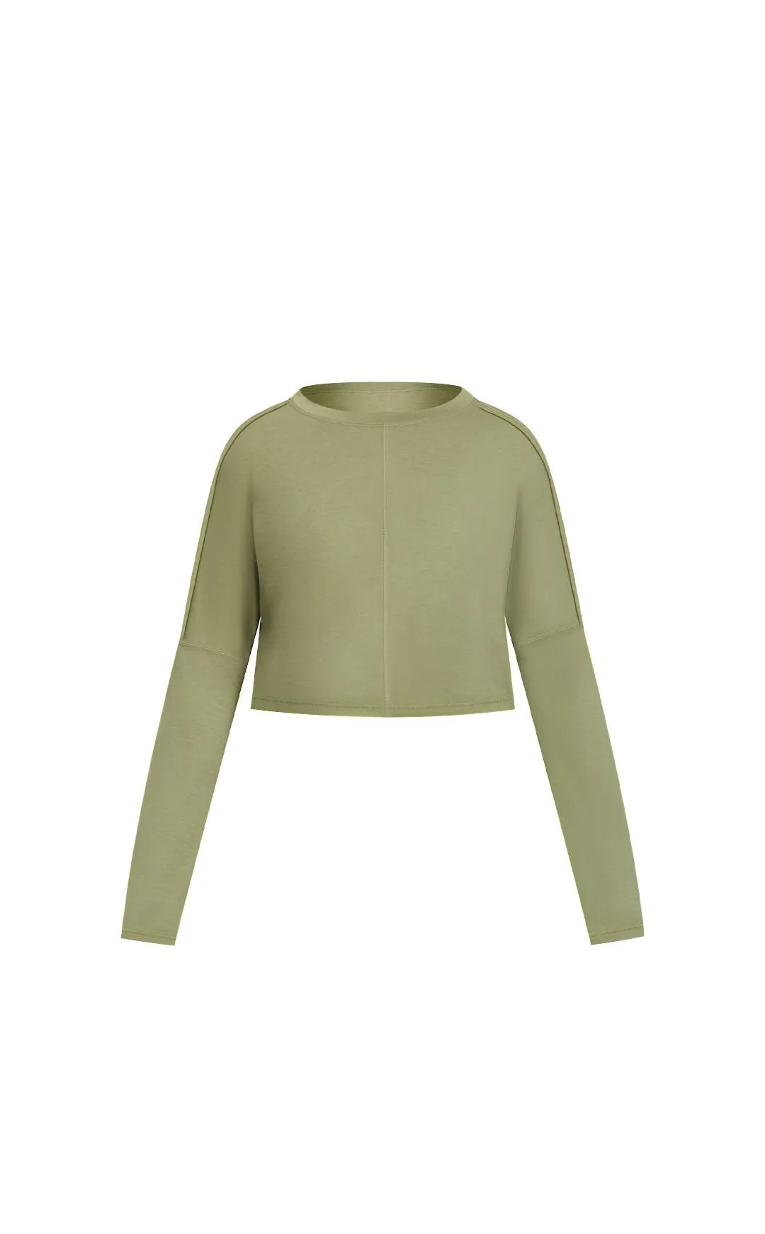 Vitality Versa Open Back Long Sleeve - Matcha